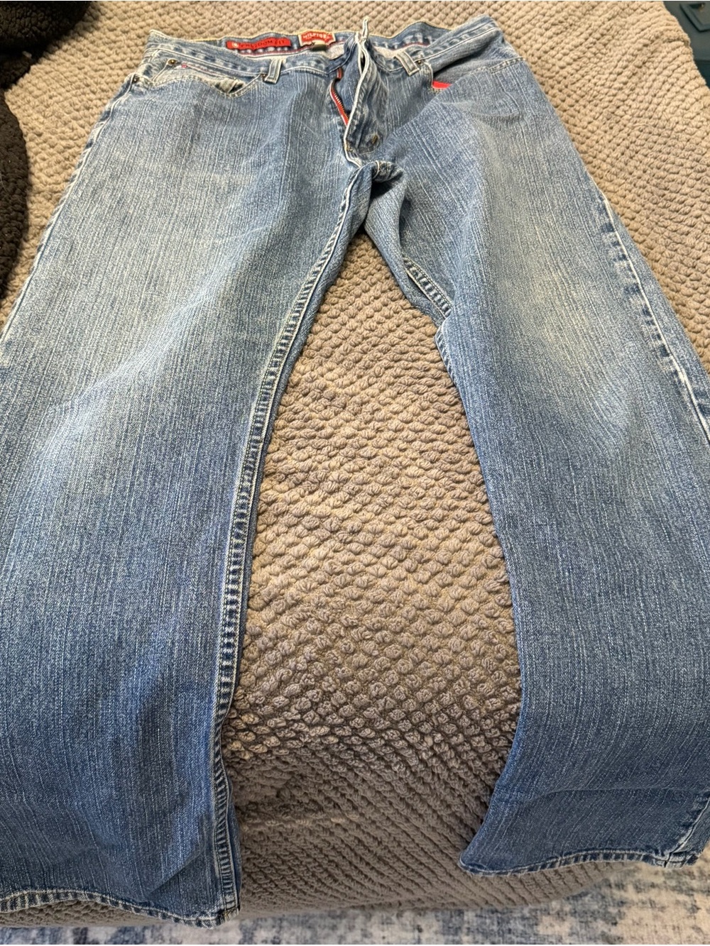 Tommy Hilfiger freedom fit size 32 red label premium vintage denim